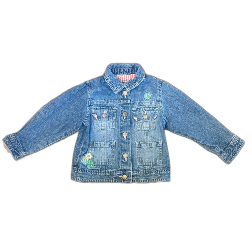 Genuine Kids by OshKosh Embroidered Jean Jacket Girls' 2T